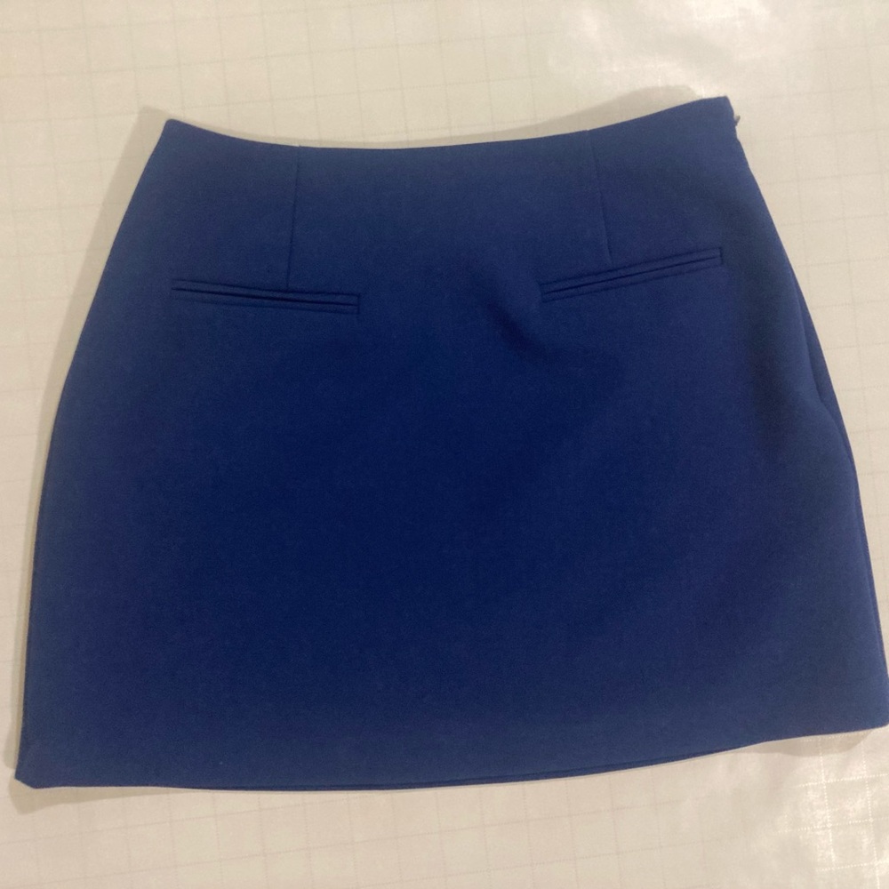 French Connection Royal Blue Mini Skirt